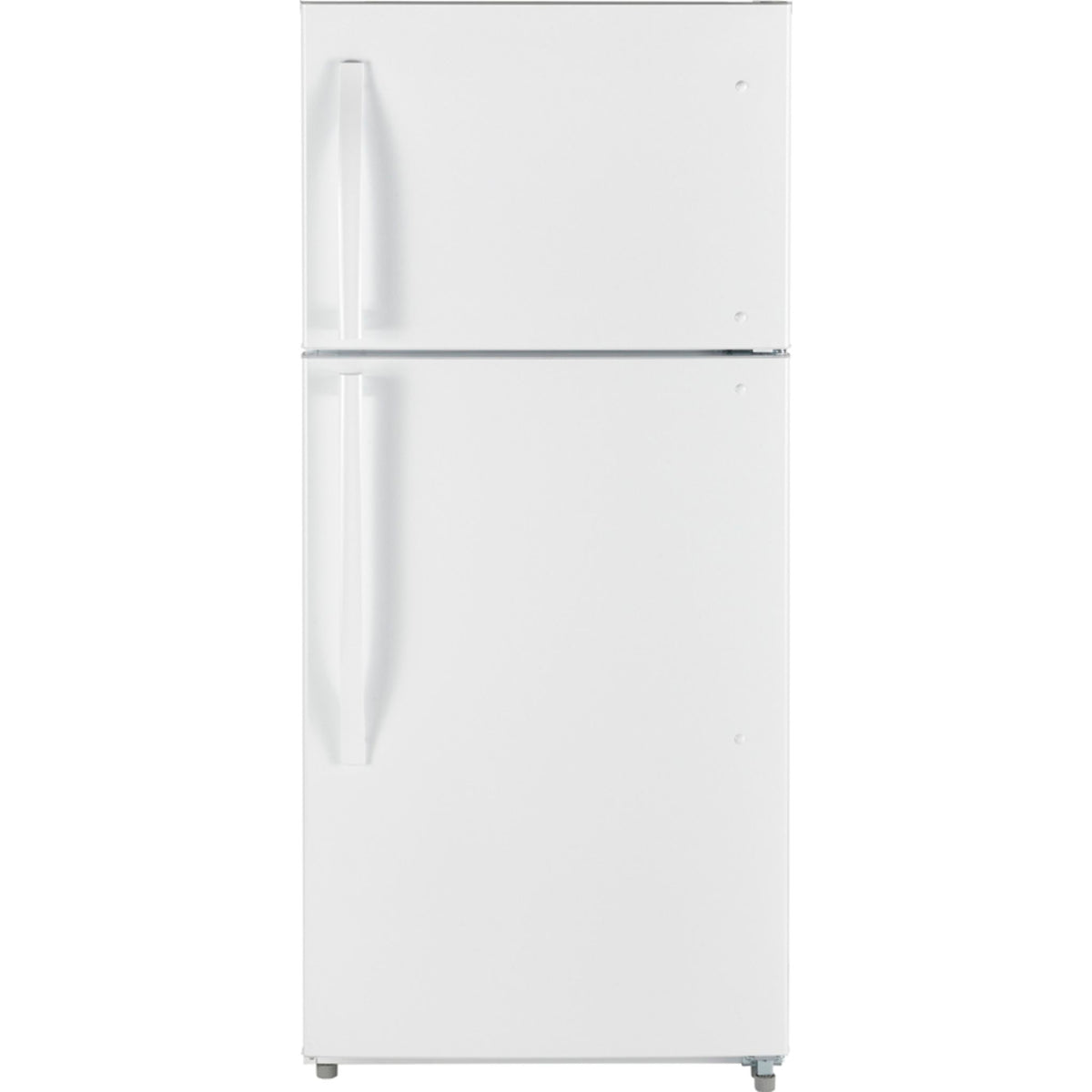 Moffat 18 Top Freezer Refrigerator White MTE18GTKWW hensall