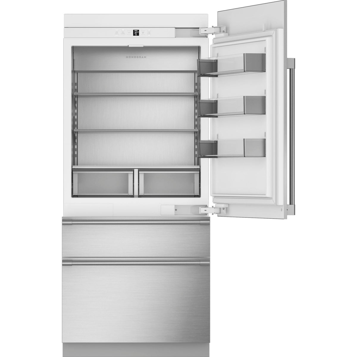 Monogram Bottom Mount Fridge (ZIC363NBVRH) - Panel Ready | Hensall ...