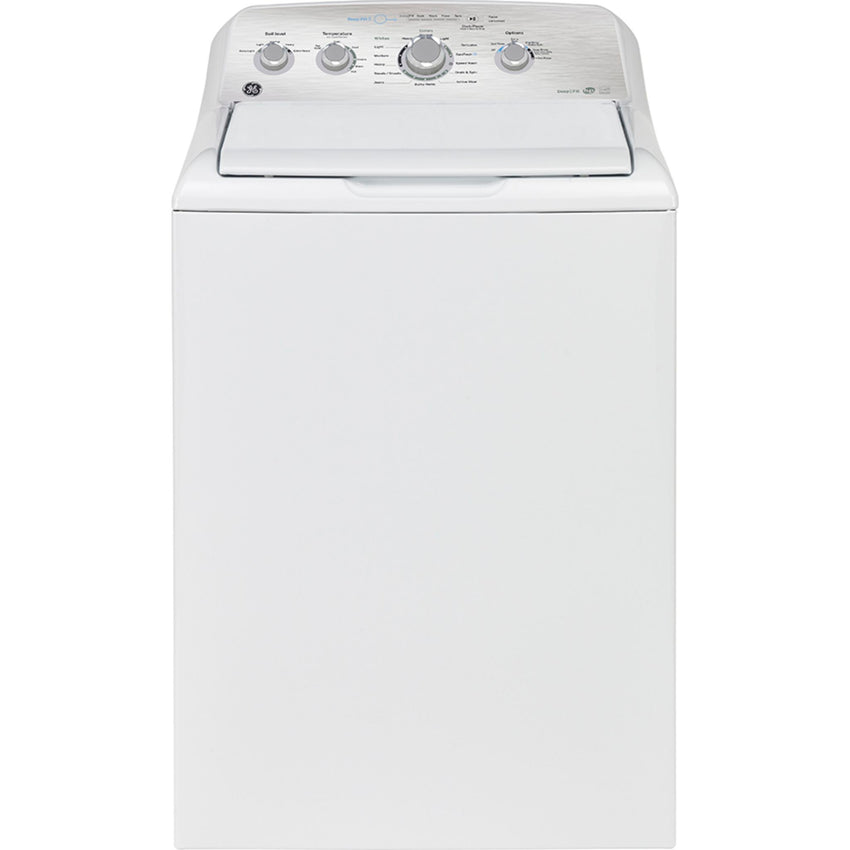 GE 5.0 Cu. Ft. Top Load Washer with SaniFresh Cycle White - GTW550BMRW ...